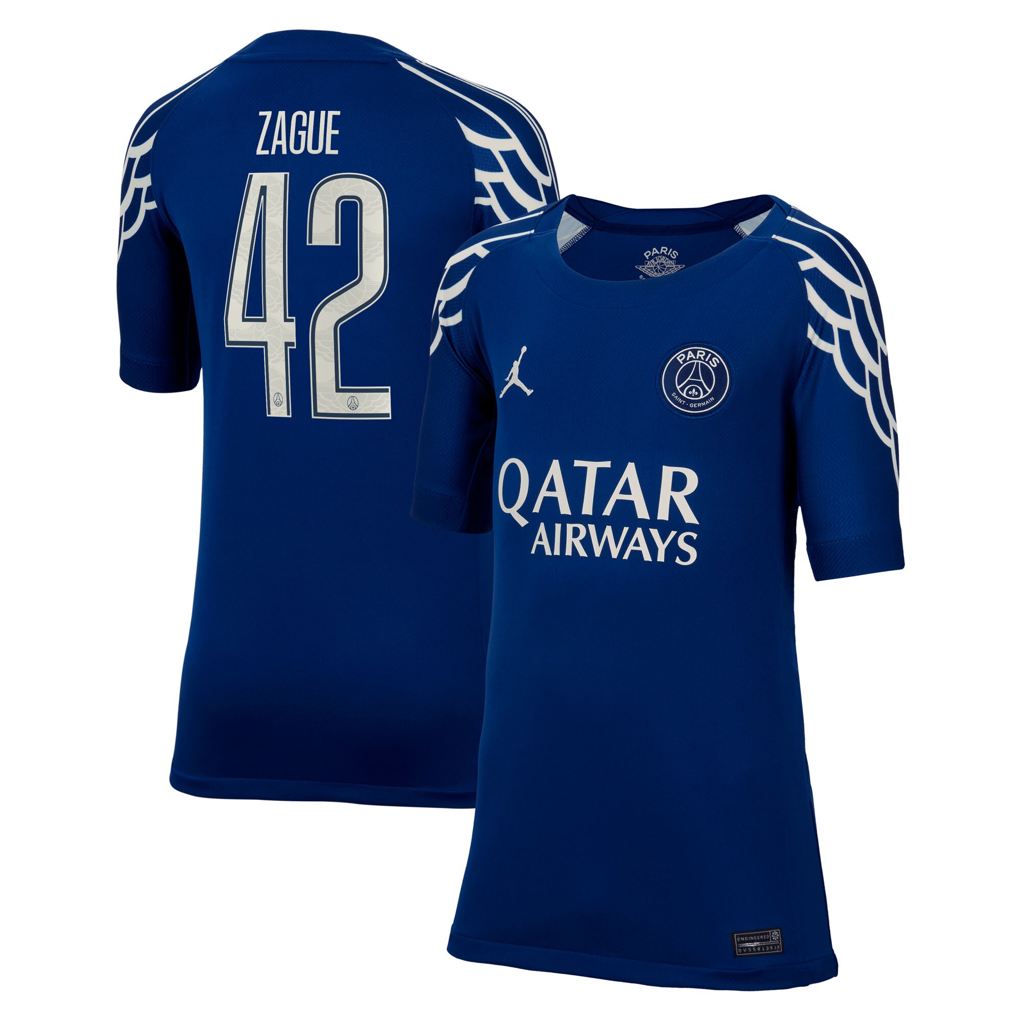 psg jordan fourth stadium shirt 2024-25 – kids with cup printing zague 42 Kits Collection | Shop PSG Gear