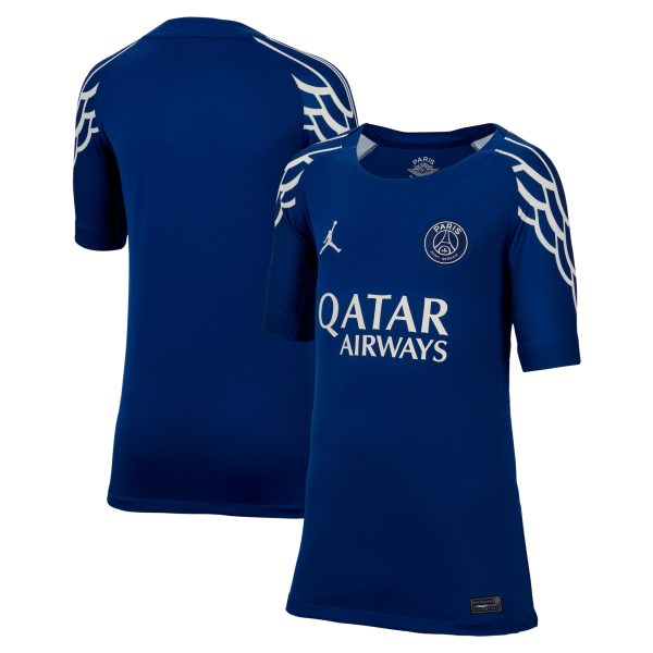 psg jordan fourth stadium shirt 2024-25 – kids with custom printing Kits Collection | Shop PSG Gear