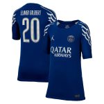 psg jordan fourth stadium shirt 2024-25 – kids with elimbi gilbert 20 printing Kits Collection | Shop PSG Gear