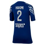 psg jordan fourth stadium shirt 2024-25 – kids with hakimi 2 printing Kits Collection | Shop PSG Gear