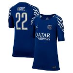 psg jordan fourth stadium shirt 2024-25 – kids with hurtre 22 printing Kits Collection | Shop PSG Gear