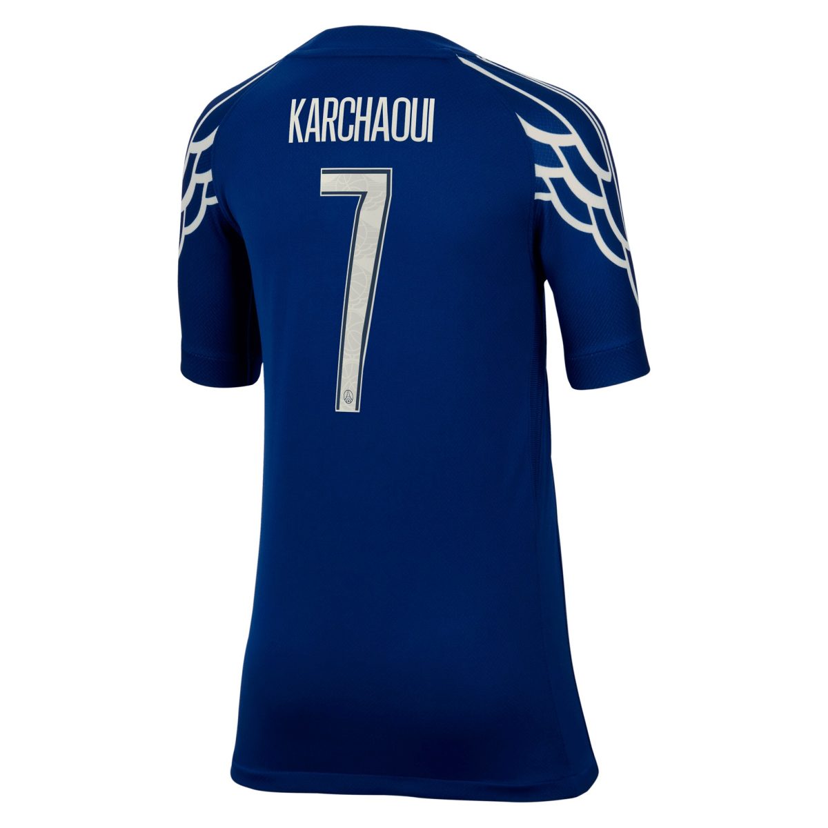 psg jordan fourth stadium shirt 2024-25 – kids with karchaoui 7 printing Kits Collection | Shop PSG Gear