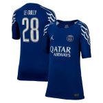 psg jordan fourth stadium shirt 2024-25 – kids with le guilly 28 printing Kits Collection | Shop PSG Gear