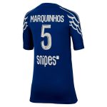 psg jordan fourth stadium shirt 2024-25 – kids with marquinhos 5 printing Kits Collection | Shop PSG Gear