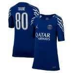 psg jordan fourth stadium shirt 2024-25 – kids with traore 80 printing Kits Collection | Shop PSG Gear