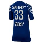 psg jordan fourth stadium shirt 2024-25 – kids with zaire-emery 33 printing Kits Collection | Shop PSG Gear
