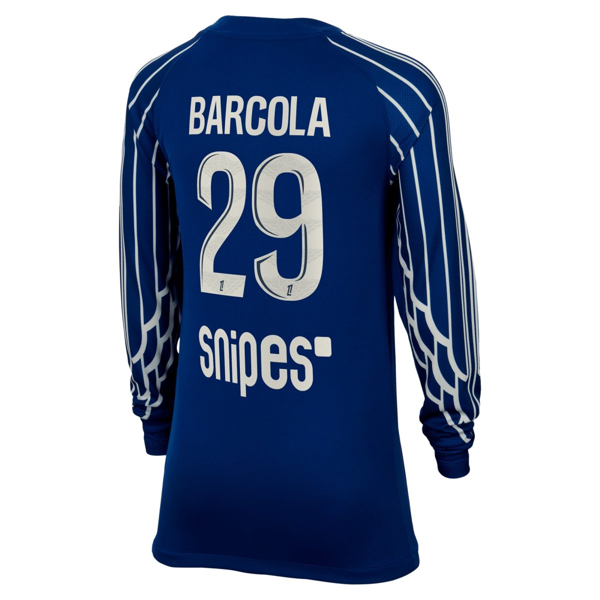 psg jordan fourth stadium shirt 2024-25 – long sleeve – kids with barcola 29 printing Kits Collection | Shop PSG Gear