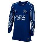 psg jordan fourth stadium shirt 2024-25 – long sleeve – kids with beraldo 35 printing Kits Collection | Shop PSG Gear