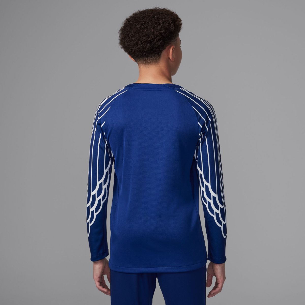 psg jordan fourth stadium shirt 2024-25 – long sleeve – kids with custom printing Kits Collection | Shop PSG Gear