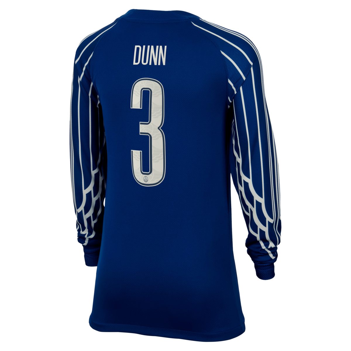 psg jordan fourth stadium shirt 2024-25 – long sleeve – kids with dunn 3 printing Kits Collection | Shop PSG Gear