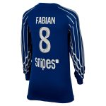 psg jordan fourth stadium shirt 2024-25 – long sleeve – kids with fabian 8 printing Kits Collection | Shop PSG Gear