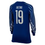 psg jordan fourth stadium shirt 2024-25 – long sleeve – kids with gaetino 19 printing Kits Collection | Shop PSG Gear