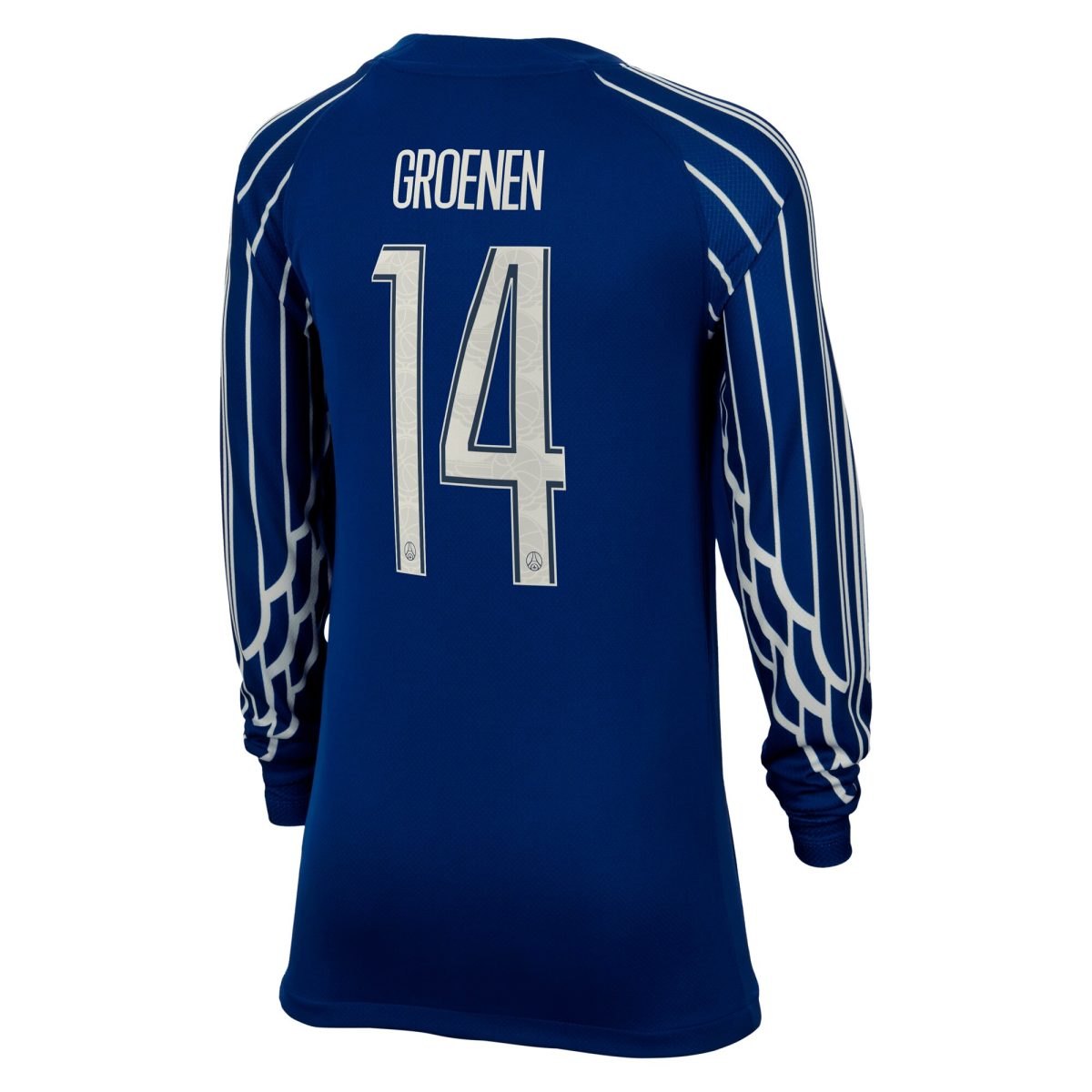 psg jordan fourth stadium shirt 2024-25 – long sleeve – kids with groenen 14 printing Kits Collection | Shop PSG Gear