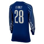 psg jordan fourth stadium shirt 2024-25 – long sleeve – kids with le guilly 28 printing Kits Collection | Shop PSG Gear