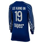 psg jordan fourth stadium shirt 2024-25 – long sleeve – kids with lee kang in 19 printing Kits Collection | Shop PSG Gear