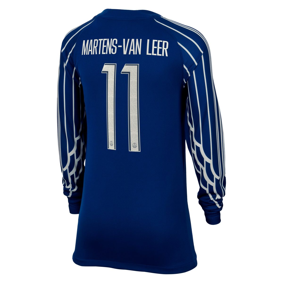 psg jordan fourth stadium shirt 2024-25 – long sleeve – kids with martens-van leer 11 printing Kits Collection | Shop PSG Gear