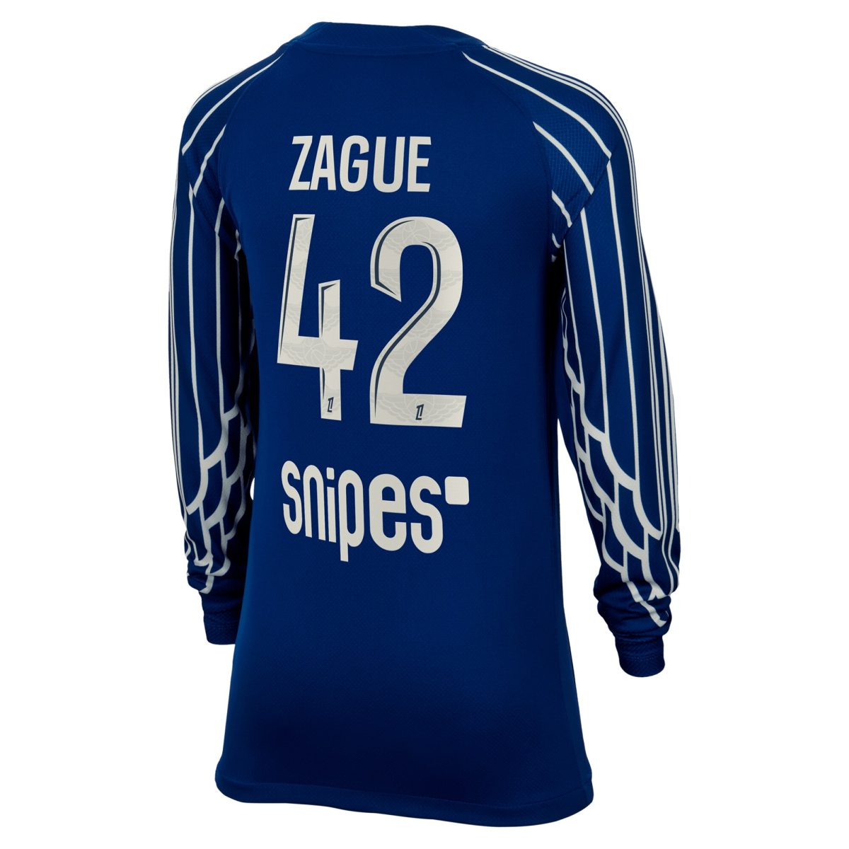 psg jordan fourth stadium shirt 2024-25 – long sleeve – kids with zague 42 printing Kits Collection | Shop PSG Gear