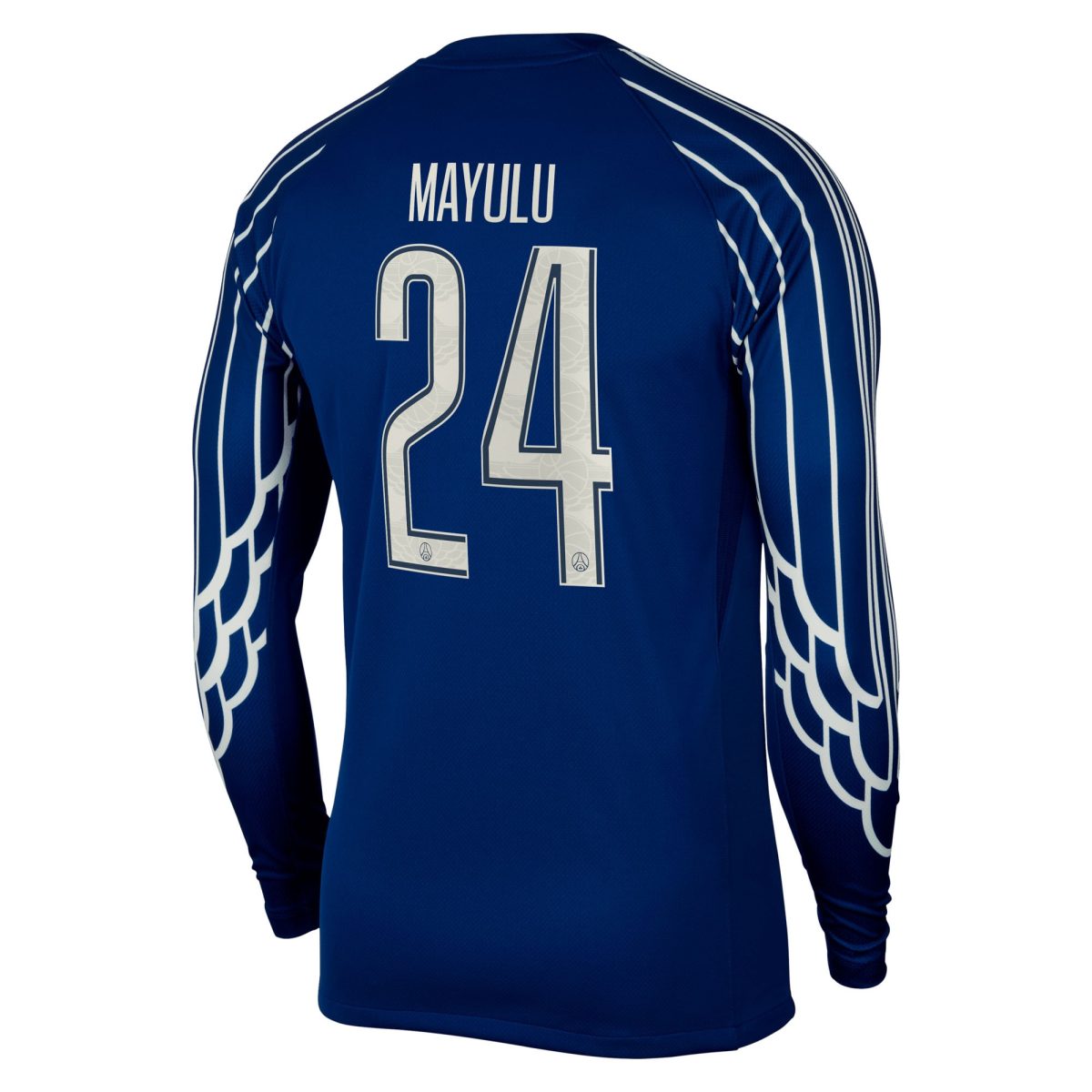psg jordan fourth stadium shirt 2024-25 – long sleeve with cup printing mayulu 24 Kits Collection | Shop PSG Gear