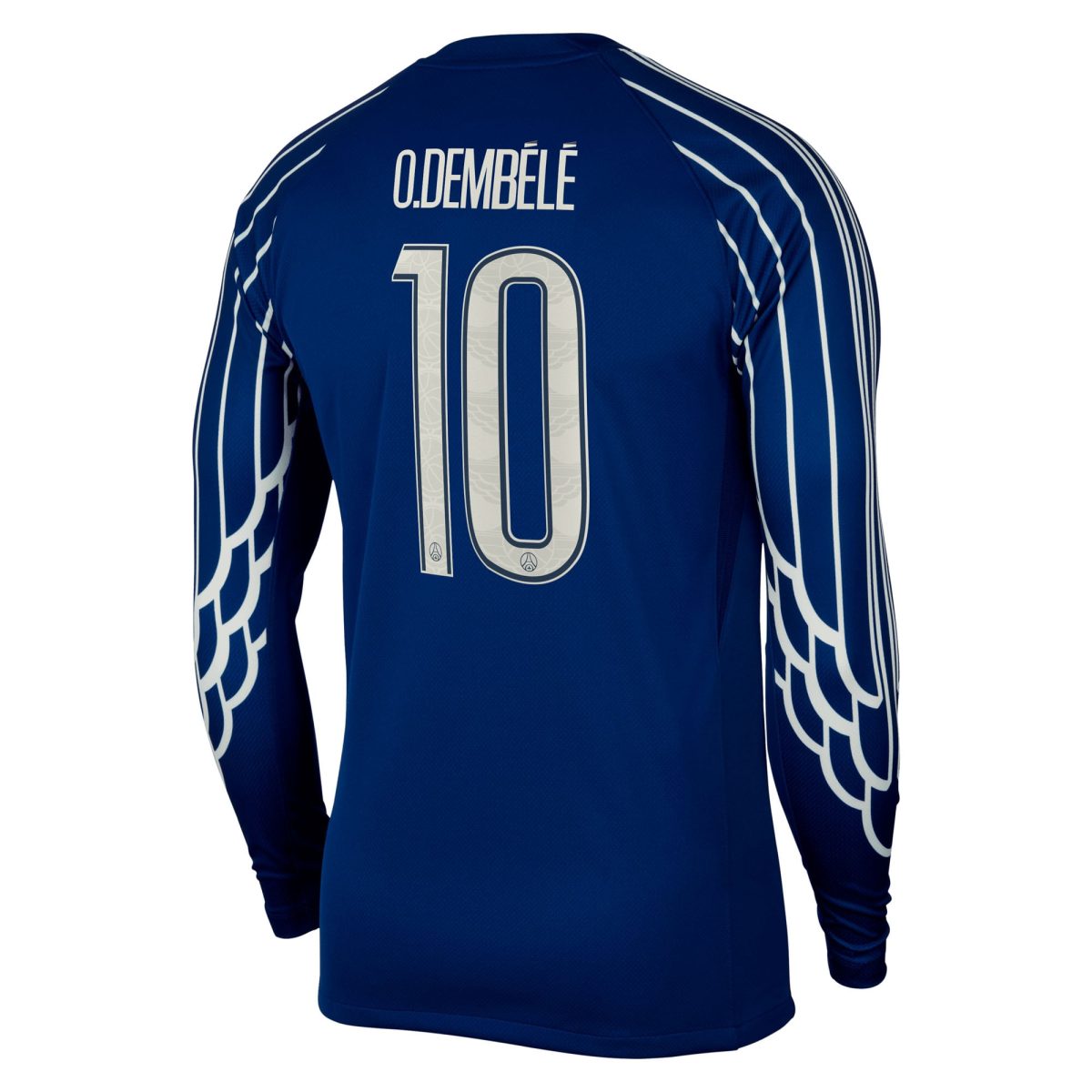 psg jordan fourth stadium shirt 2024-25 – long sleeve with cup printing o.dembele 10 Kits Collection | Shop PSG Gear