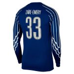 psg jordan fourth stadium shirt 2024-25 – long sleeve with cup printing zaire-emery 33 Kits Collection | Shop PSG Gear