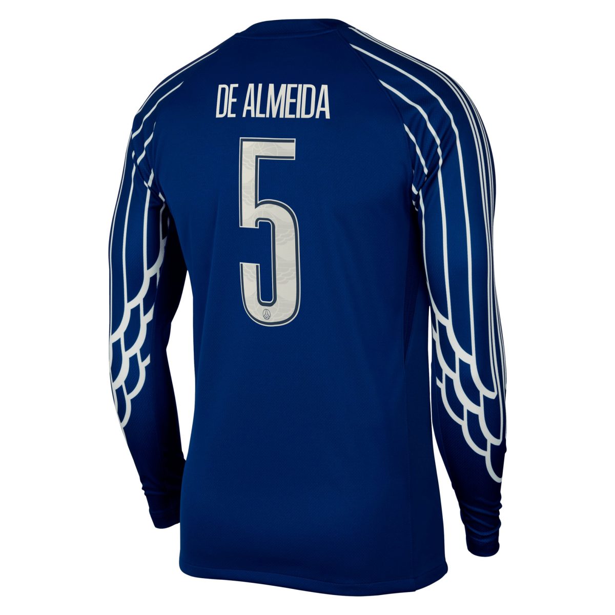 psg jordan fourth stadium shirt 2024-25 – long sleeve with de almeida 5 printing Kits Collection | Shop PSG Gear