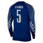 psg jordan fourth stadium shirt 2024-25 – long sleeve with de almeida 5 printing Kits Collection | Shop PSG Gear