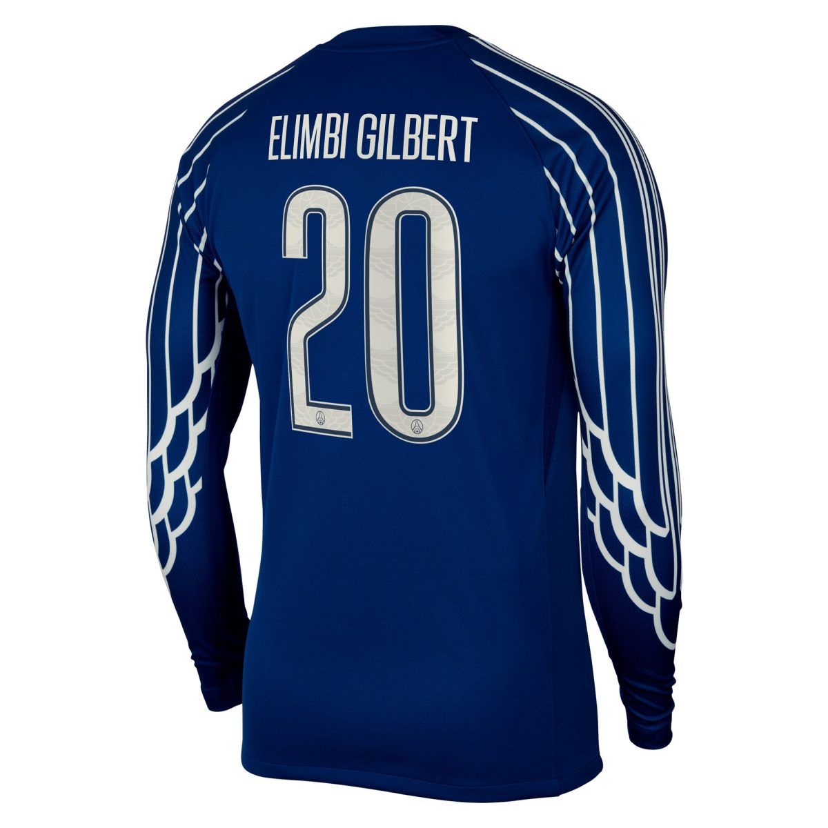 psg jordan fourth stadium shirt 2024-25 – long sleeve with elimbi gilbert 20 printing Kits Collection | Shop PSG Gear