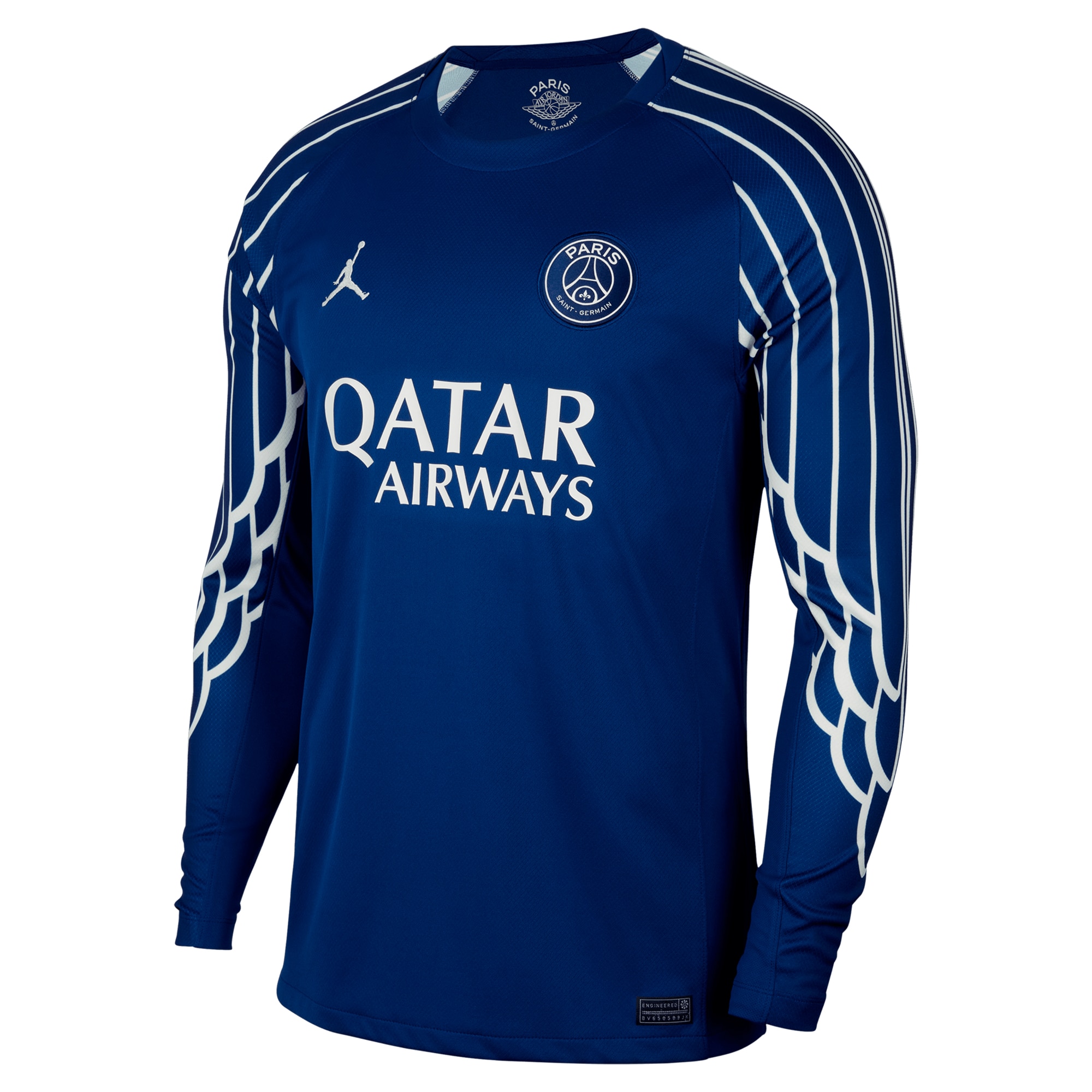 psg jordan fourth stadium shirt 2024-25 – long sleeve with fabian 8 printing Kits Collection | Shop PSG Gear