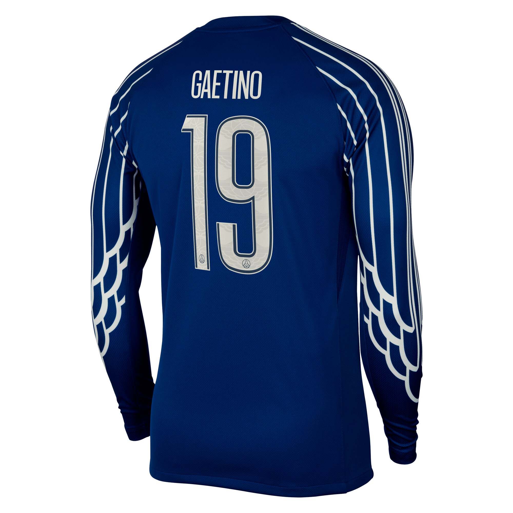 psg jordan fourth stadium shirt 2024-25 – long sleeve with gaetino 19 printing Kits Collection | Shop PSG Gear
