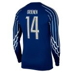 psg jordan fourth stadium shirt 2024-25 – long sleeve with groenen 14 printing Kits Collection | Shop PSG Gear