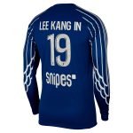 psg jordan fourth stadium shirt 2024-25 – long sleeve with lee kang in 19 printing Kits Collection | Shop PSG Gear