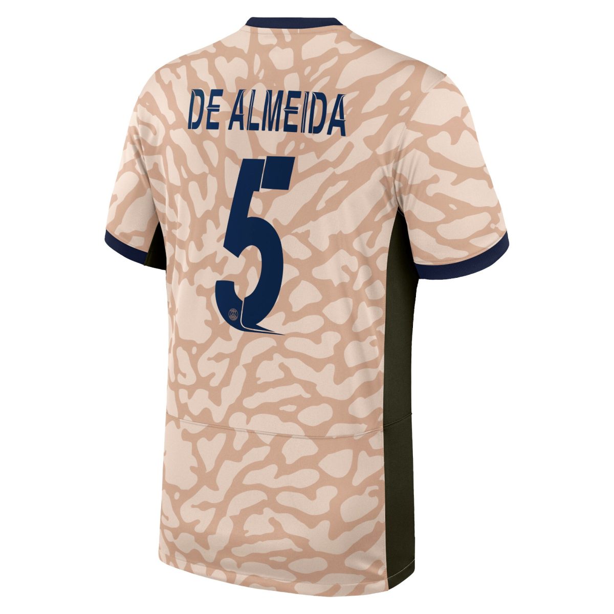 psg jordan fourth stadium shirt 2324 with de almeida 5 printing Kits Collection | Shop PSG Gear