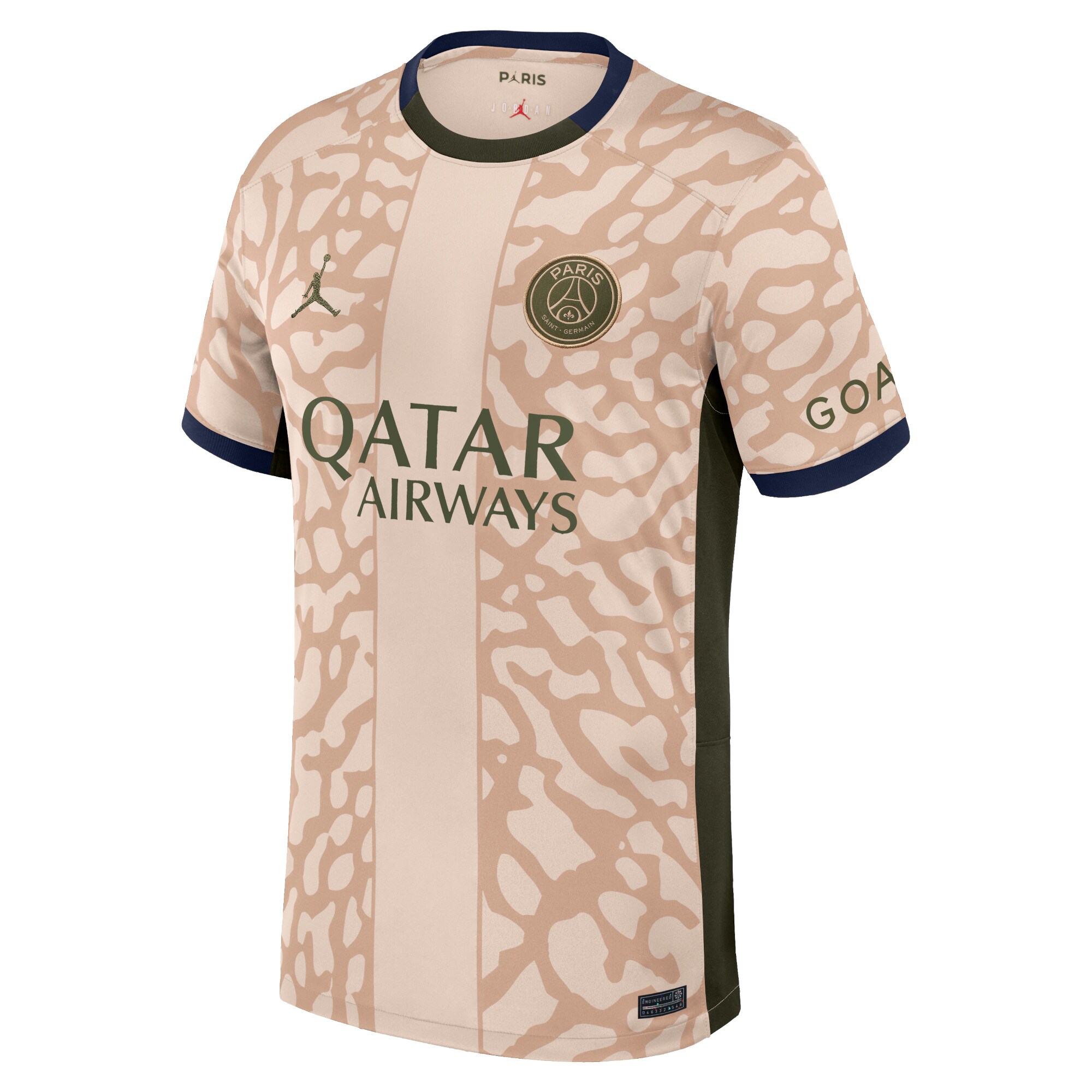 psg jordan fourth stadium shirt 2324 with dudek 4 printing Kits Collection | Shop PSG Gear