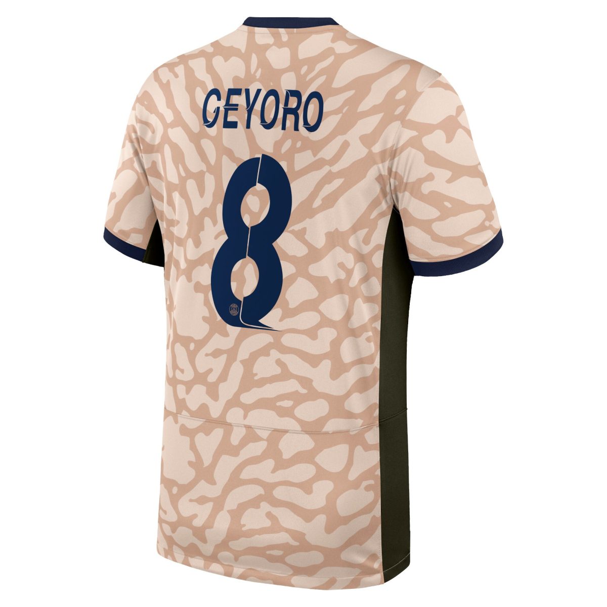 psg jordan fourth stadium shirt 2324 with geyoro 8 printing Kits Collection | Shop PSG Gear