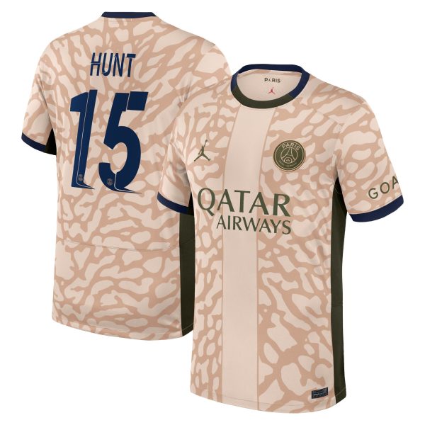 psg jordan fourth stadium shirt 2324 with hunt 15 printing Kits Collection | Shop PSG Gear