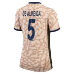 psg jordan fourth stadium shirt 2324 – womens with de almeida 5 printing Kits Collection | Shop PSG Gear