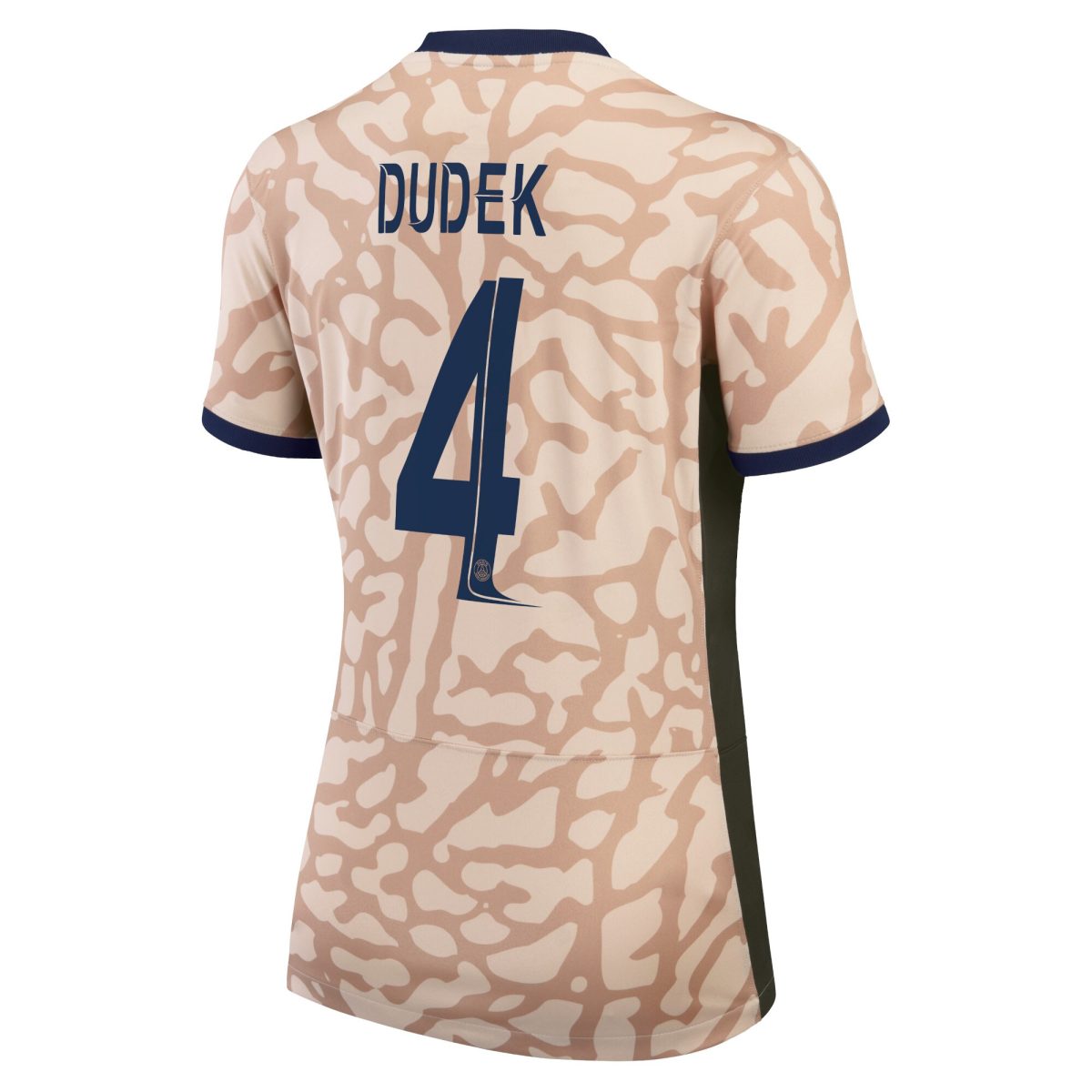 psg jordan fourth stadium shirt 2324 – womens with dudek 4 printing Kits Collection | Shop PSG Gear