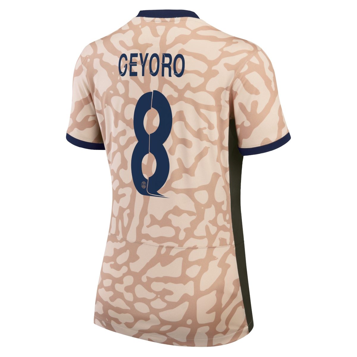 psg jordan fourth stadium shirt 2324 – womens with geyoro 8 printing Kits Collection | Shop PSG Gear