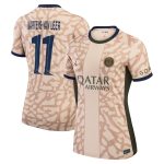 psg jordan fourth stadium shirt 2324 – womens with martens-van leer 11 printing Kits Collection | Shop PSG Gear