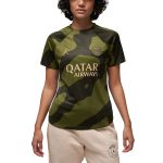 psg jordan pre match top – green – womens Kits Collection | Shop PSG Gear