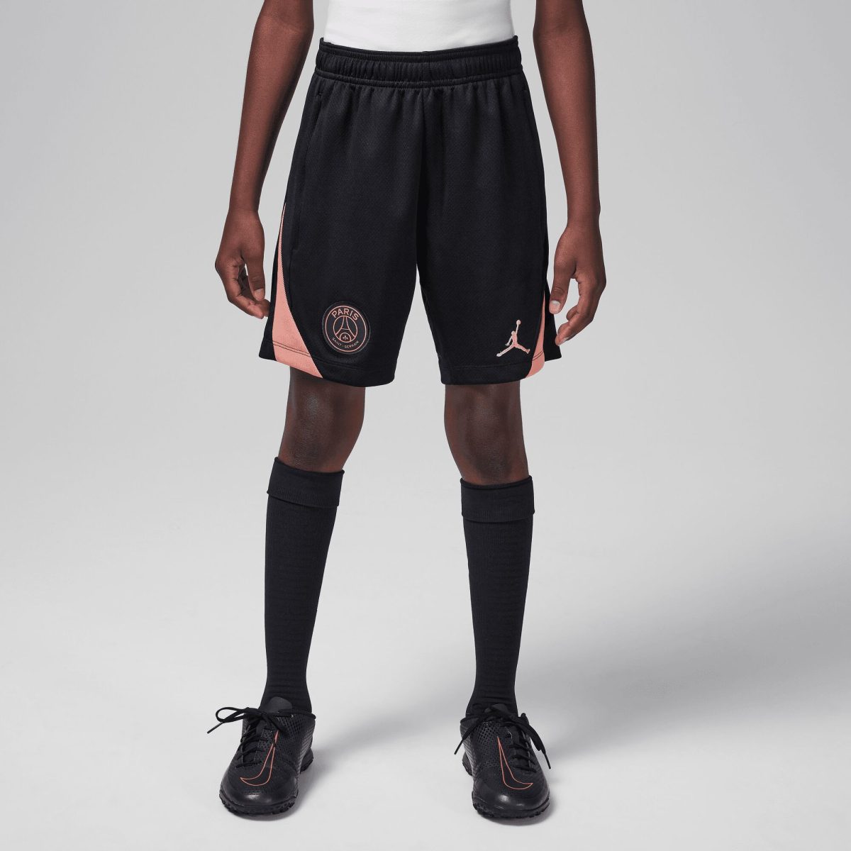 psg jordan strike training shorts – black – kids Kits Collection | Shop PSG Gear