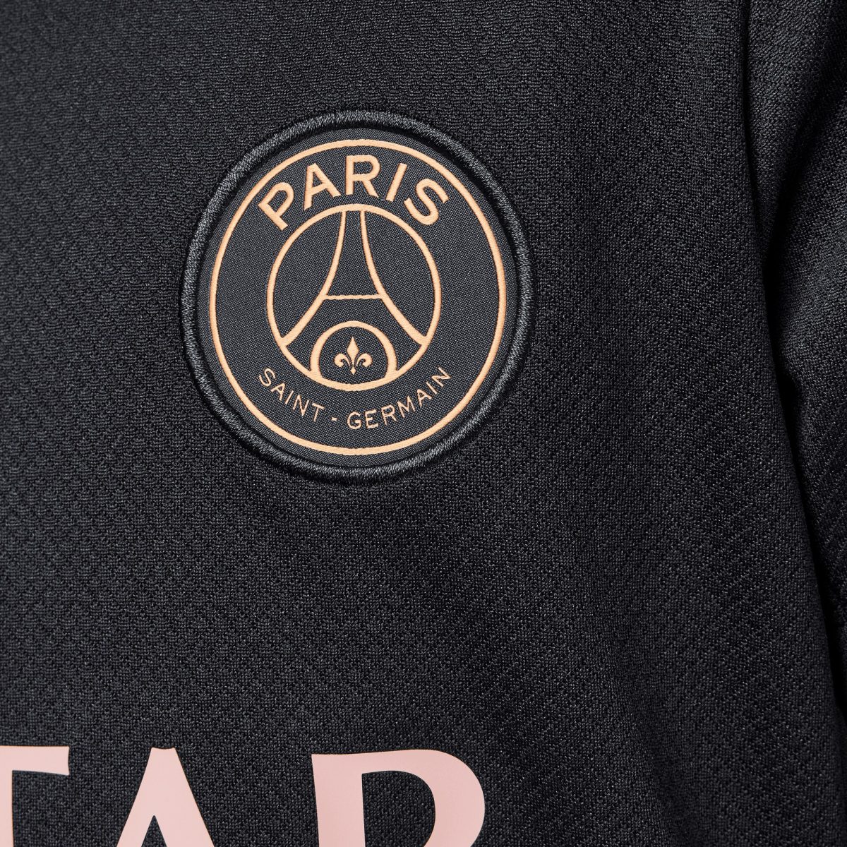 psg jordan strike training top – black – kids Kits Collection | Shop PSG Gear