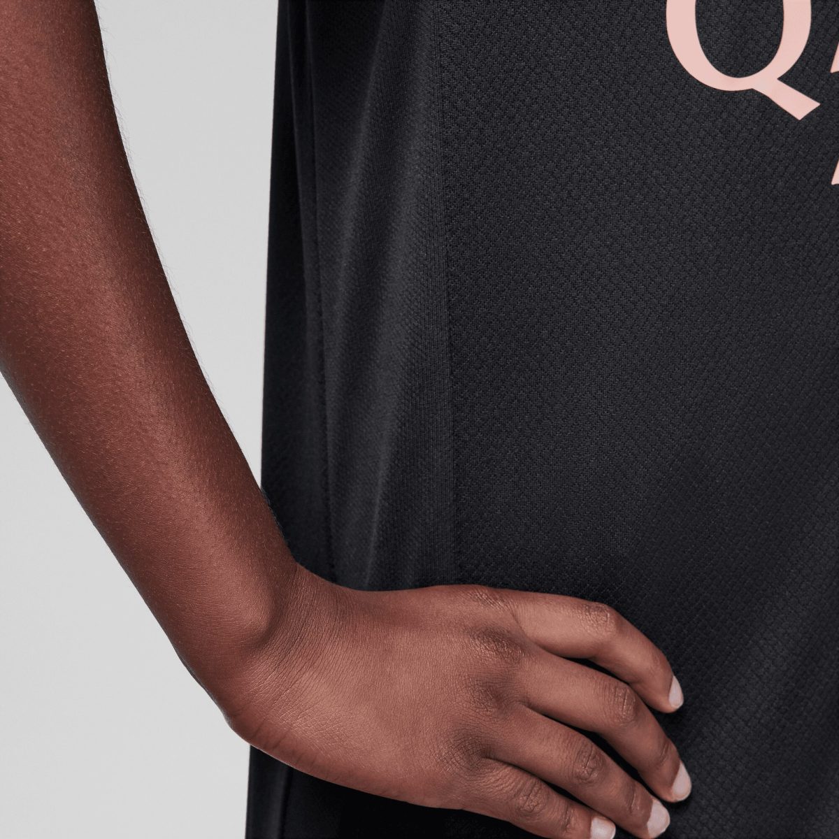 psg jordan strike training top – black – kids Kits Collection | Shop PSG Gear