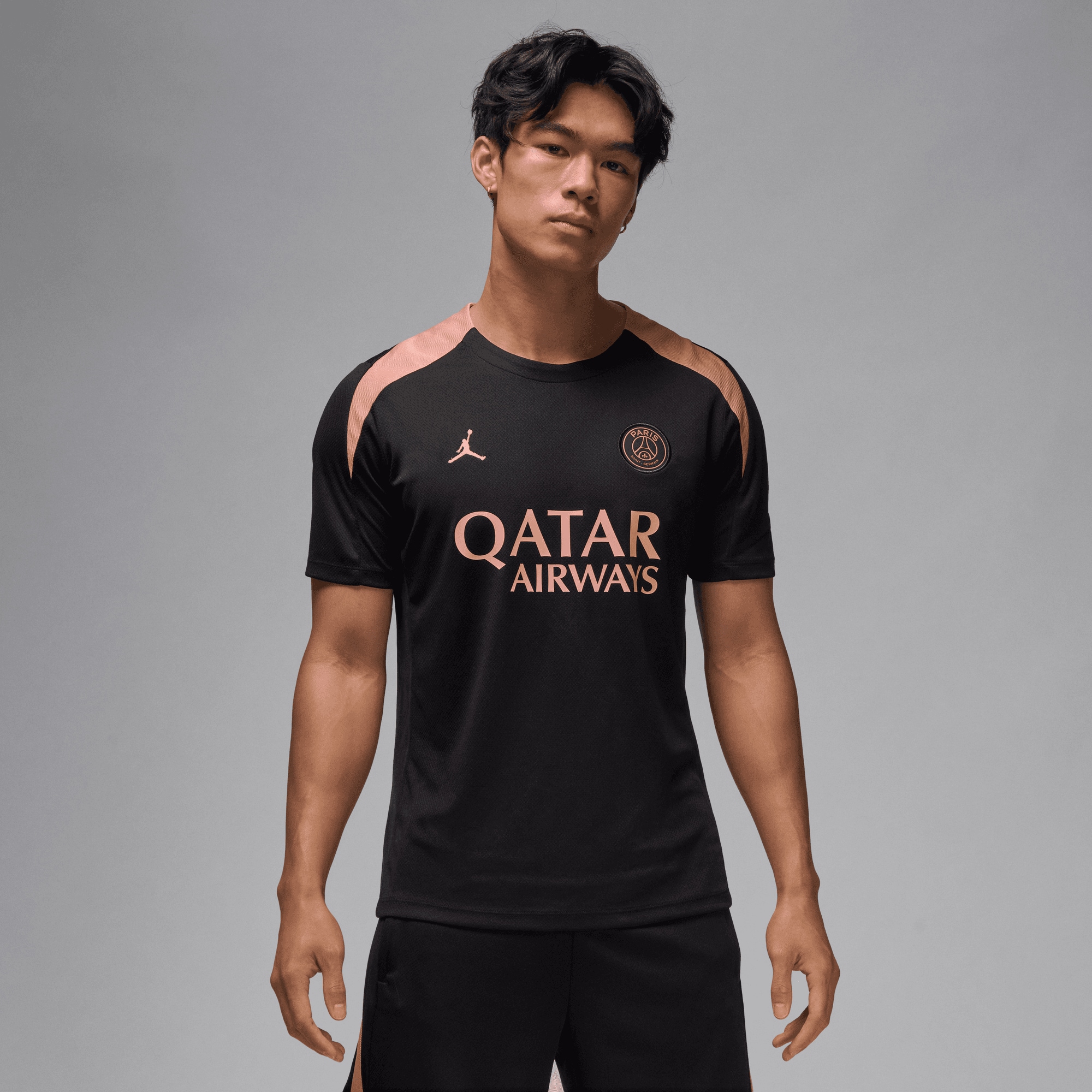 psg jordan strike training top – black Kits Collection | Shop PSG Gear