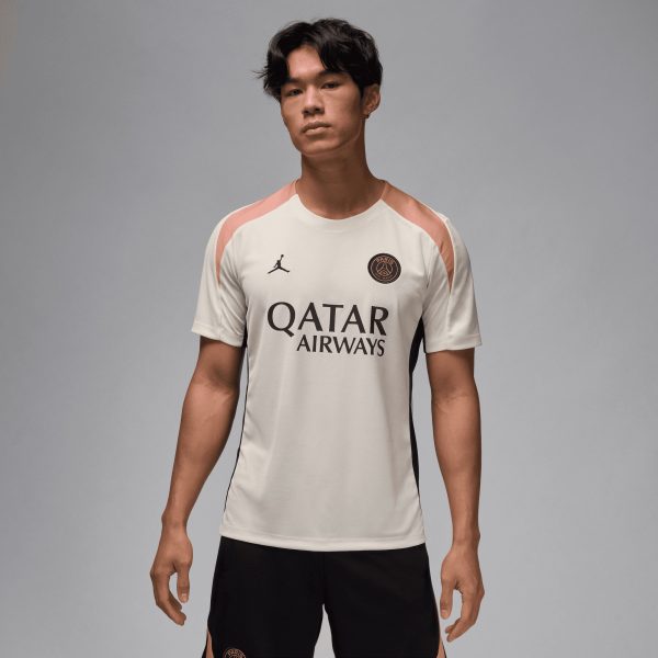 psg jordan strike training top – ivory Kits Collection | Shop PSG Gear