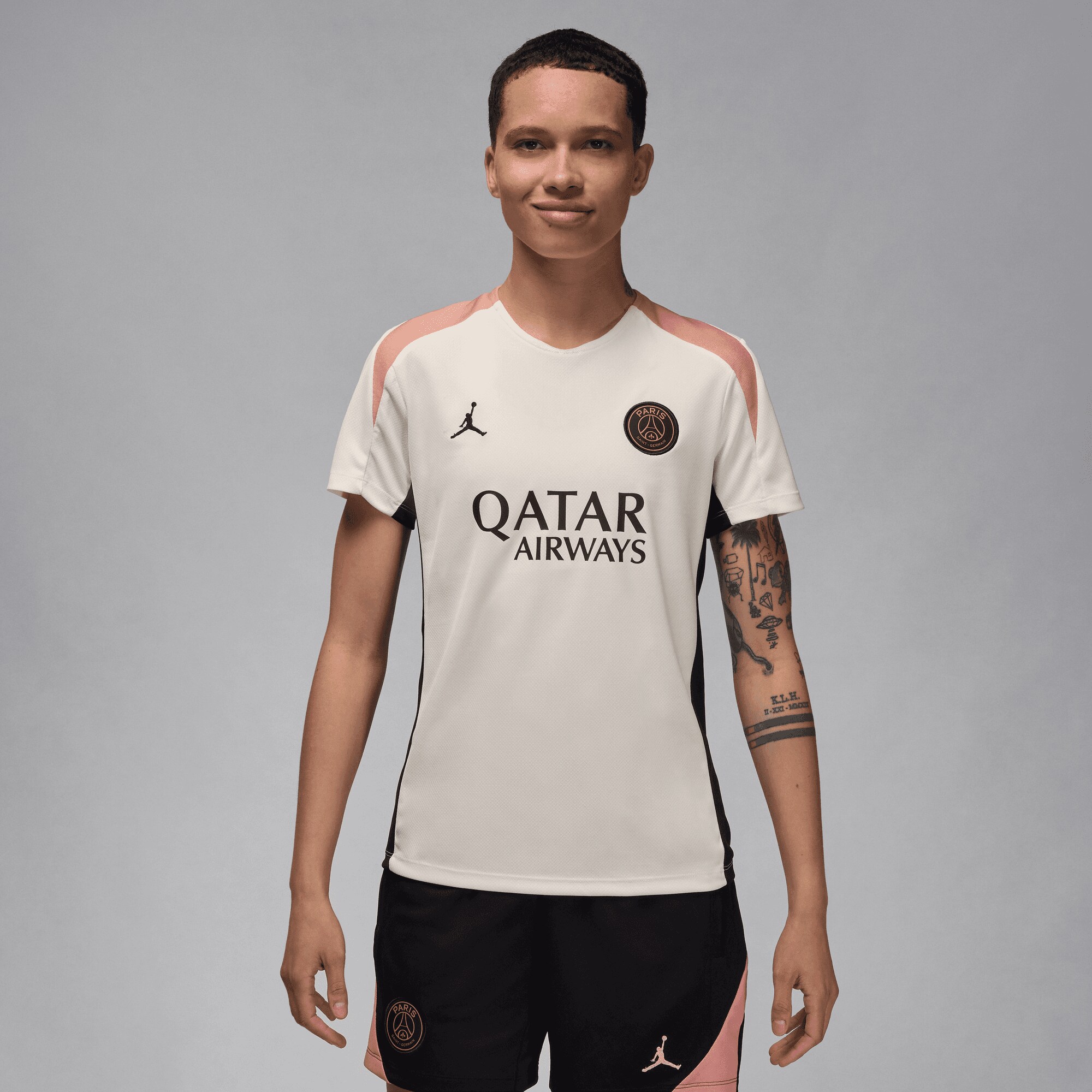 psg jordan strike training top – ivory – womens Kits Collection | Shop PSG Gear