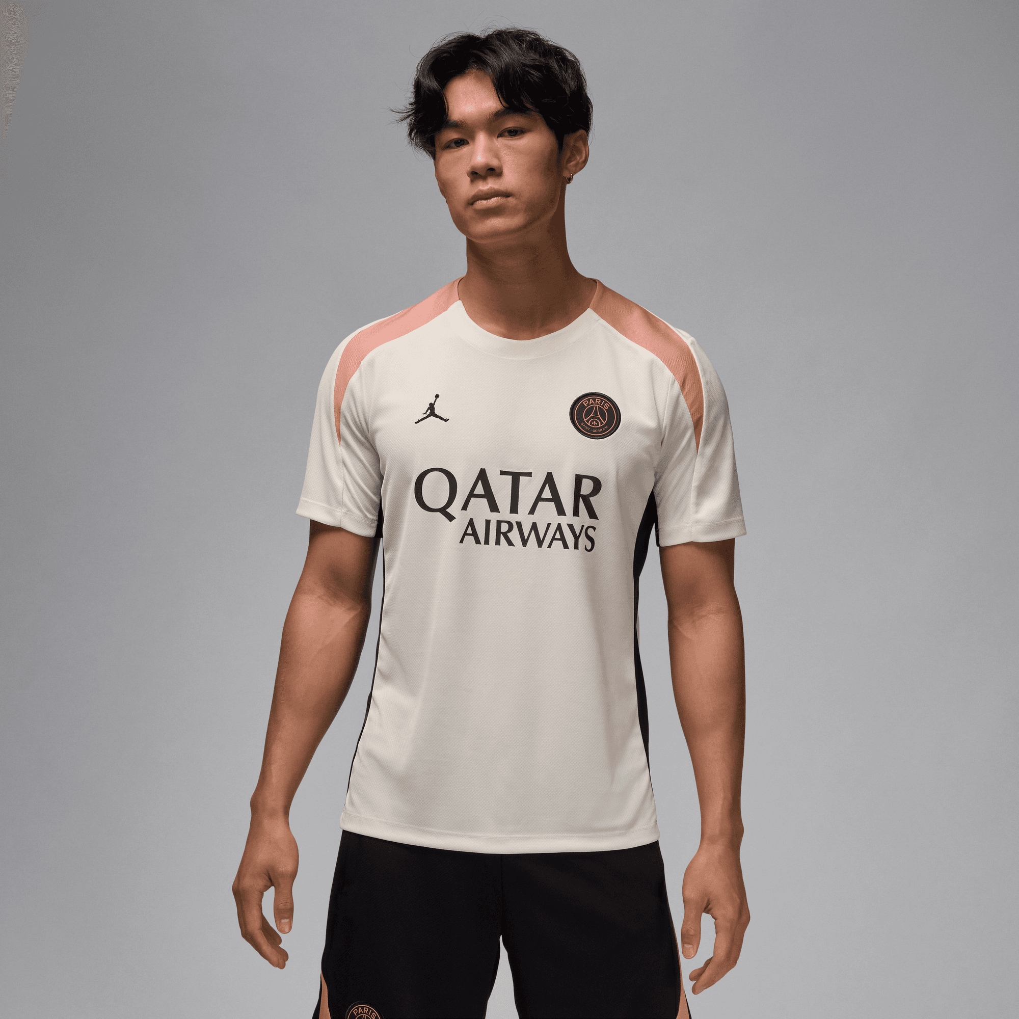psg jordan strike training top – ivory Kits Collection | Shop PSG Gear