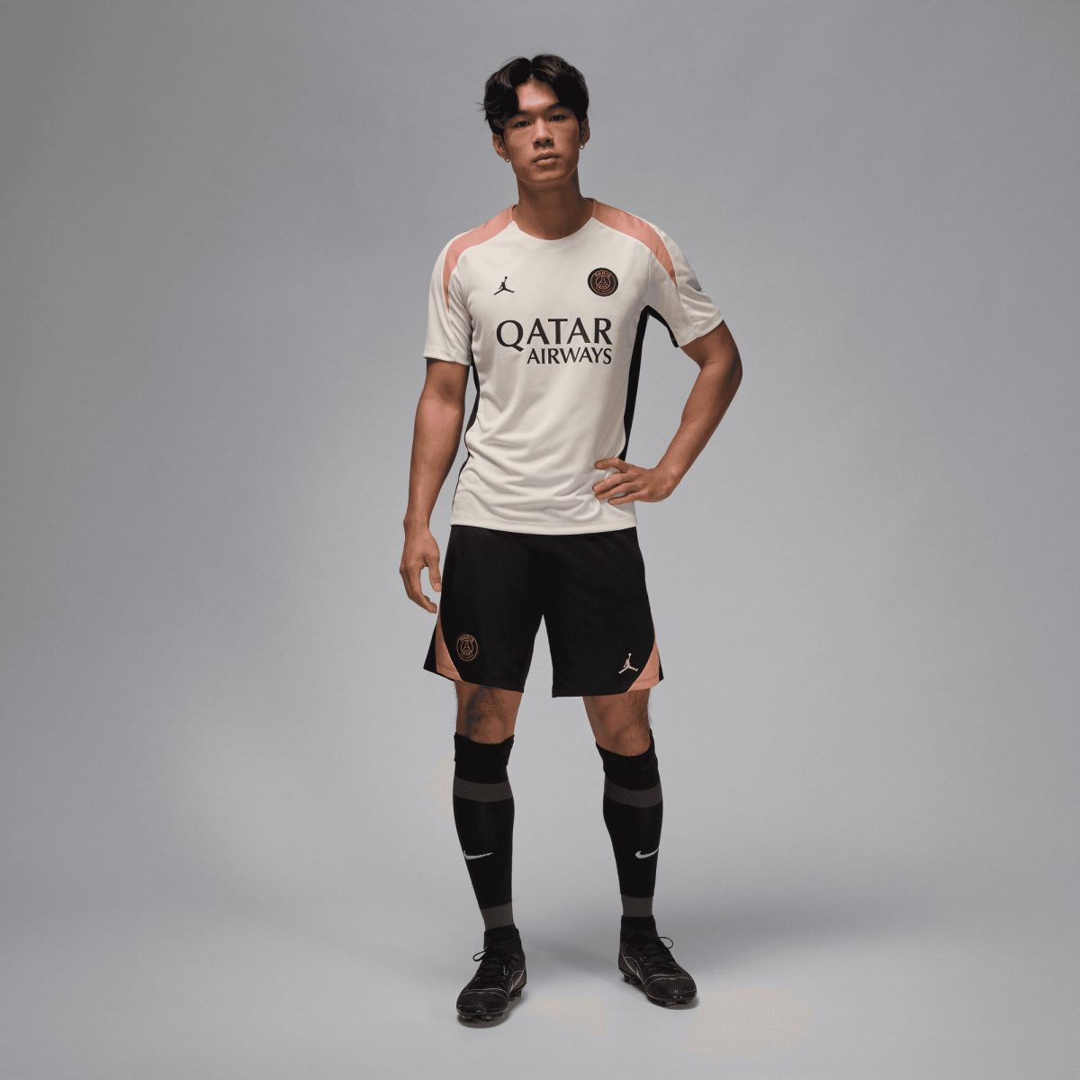 psg jordan strike training top – ivory Kits Collection | Shop PSG Gear