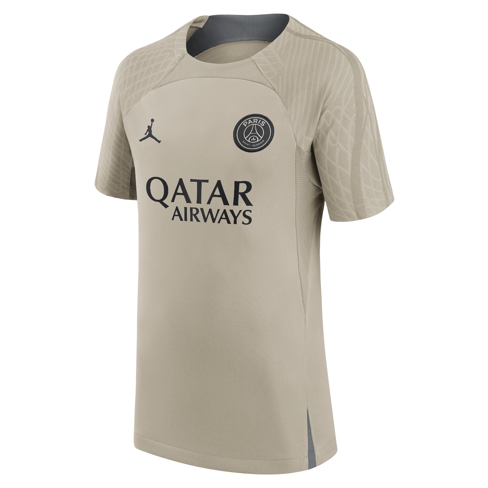 psg jordan strike training top – stone – kids Kits Collection | Shop PSG Gear