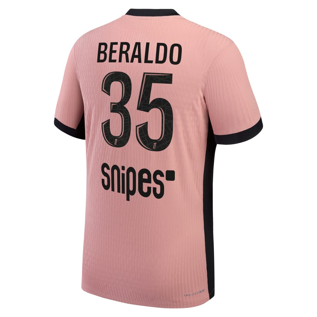 psg jordan third dri-fit adv match shirt 2024-25 with beraldo 35 printing Kits Collection | Shop PSG Gear